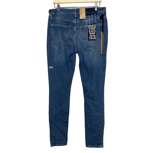 Ksubi Van Winkle Blazed Trashed Skinny Jeans Size 34 NEW - Picture 4 of 10
